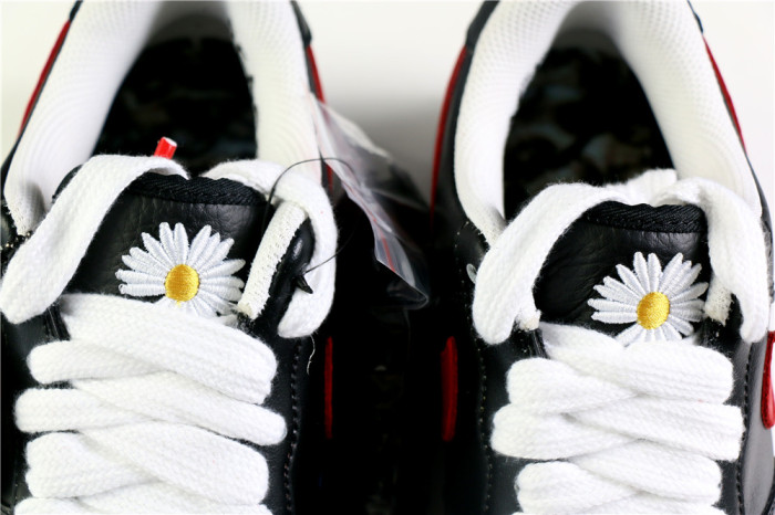 EACEMINUSONE X Nike Air Force 1 Low Para-Noise Black Red