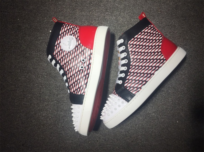 C*ristian L*uboutin Lou Spikes Sneaker