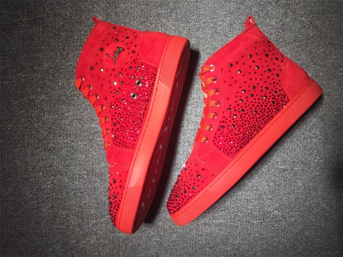 C*ristian L*uboutin Suede Leather Sneaker