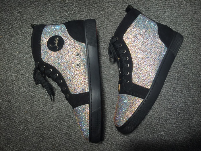 C*ristian L*uboutin Louis Rhinestone Sneaker