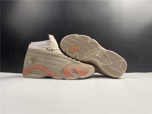 Air Jordan 14 Retro Low CLOT Terra Blush  DC9857-200