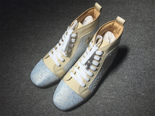 C*ristian L*uboutin Louis Rhinestone Sneaker