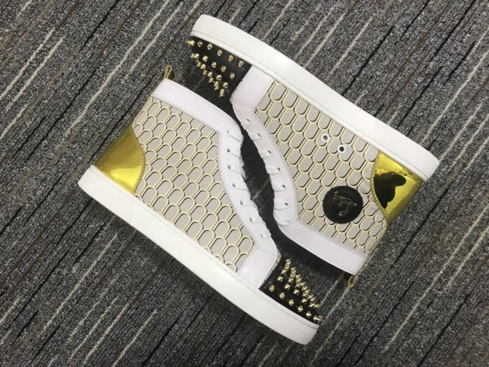 C*ristian L*uboutin Lou Spikes Sneaker