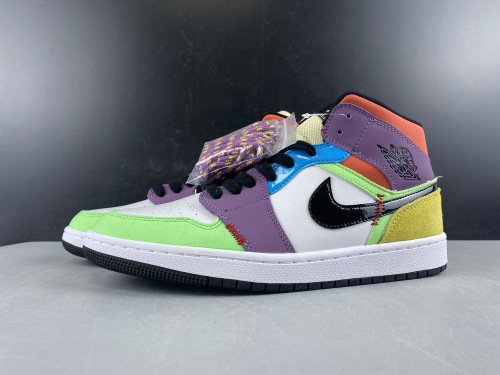 Air Jordan 1 Mid SE Multi-Color  CW1140-100