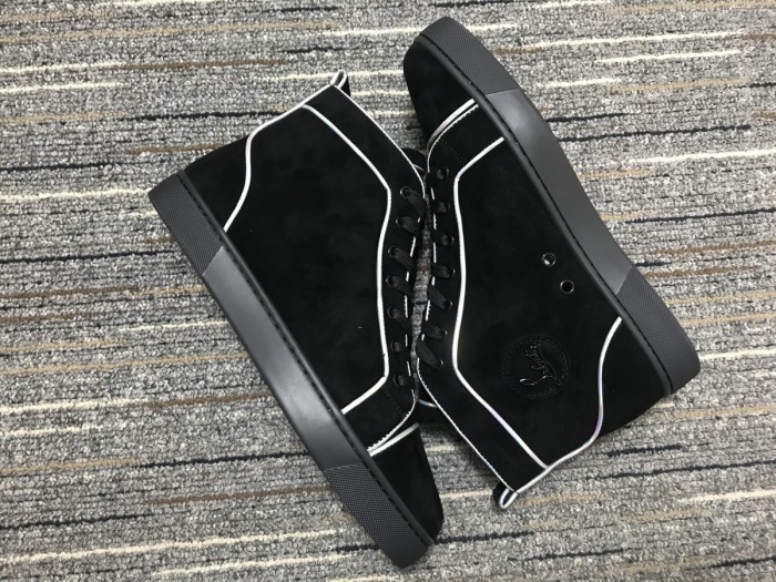 C*ristian L*uboutin Suede Leather Sneaker