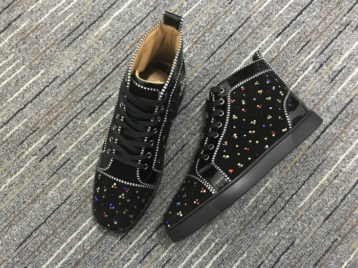 C*ristian L*uboutin Louis Rhinestone Sneaker