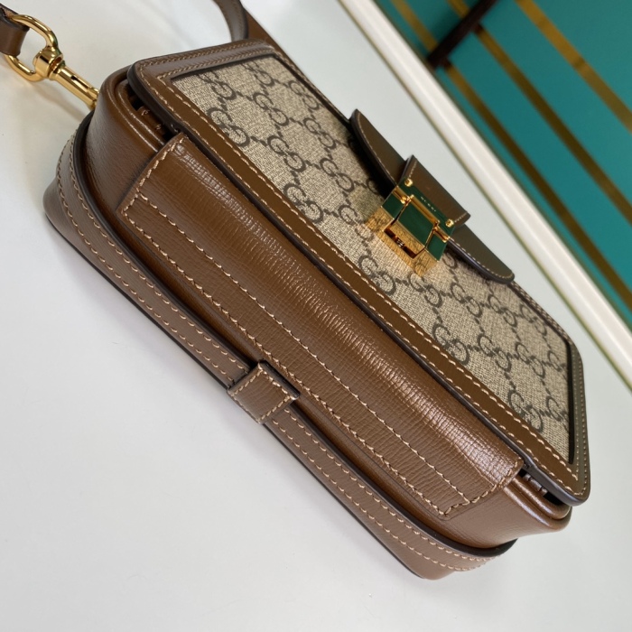 G*ucci Bag Top Quality 18*10.5*6.5cm