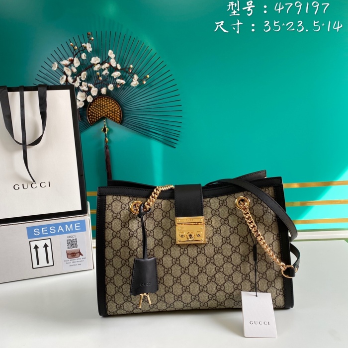 G*ucci Bag Top Quality 35*23.5*14cm