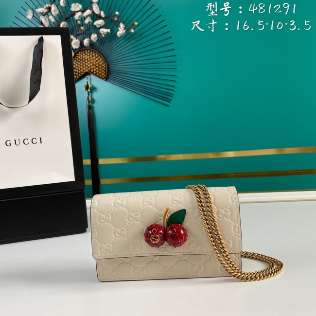 G*ucci Bag Top Quality 16.5*10*3.5cm