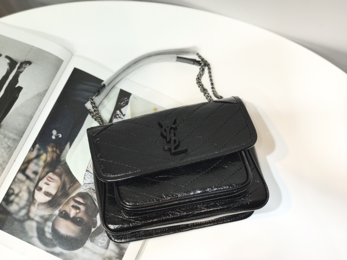 Y*SL Top Bag 22*16.5*7.5cm