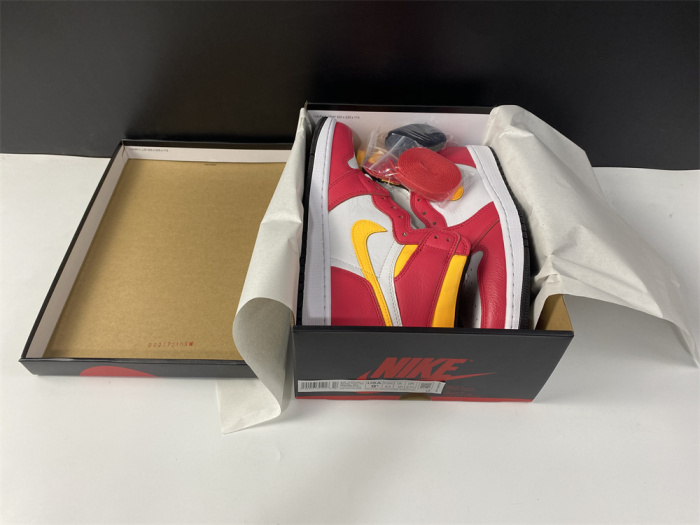 Air Jordan 1 Retro High OG Light Fusion Red  555088-603