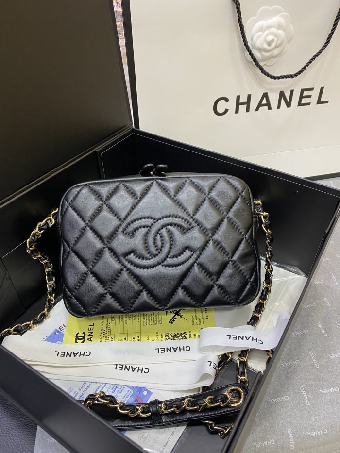 C*hanel Top Bag 21.5*14.5*6.5cm