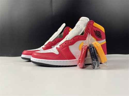 Air Jordan 1 Retro High OG Light Fusion Red  555088-603