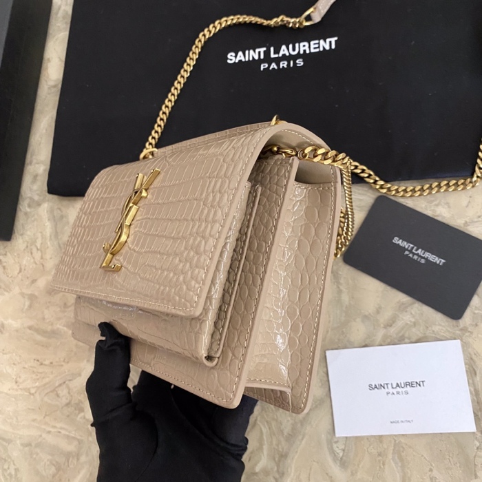 Y*SL Top Bag 19*14*5.4cm