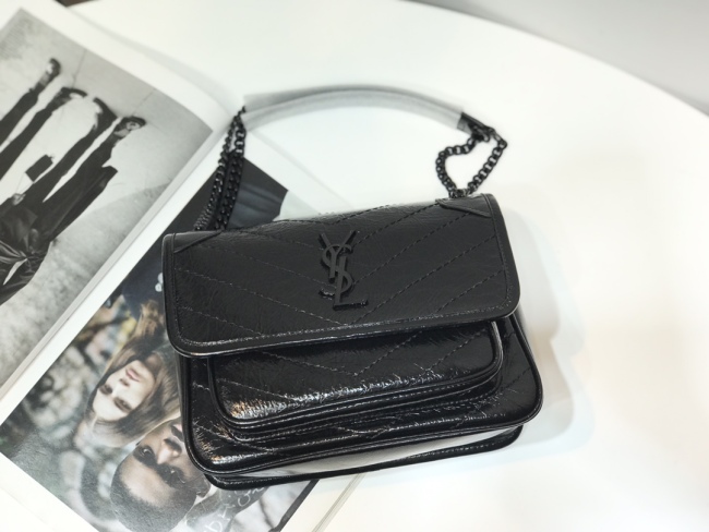 Y*SL Top Bag 22*16.5*7.5cm