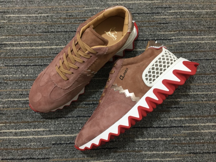 Men C*hristian L*ouboutin Aurelien Flat Top Sneakers