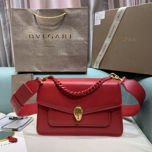 B*vlgari Top Bag 25×14.5×9cm