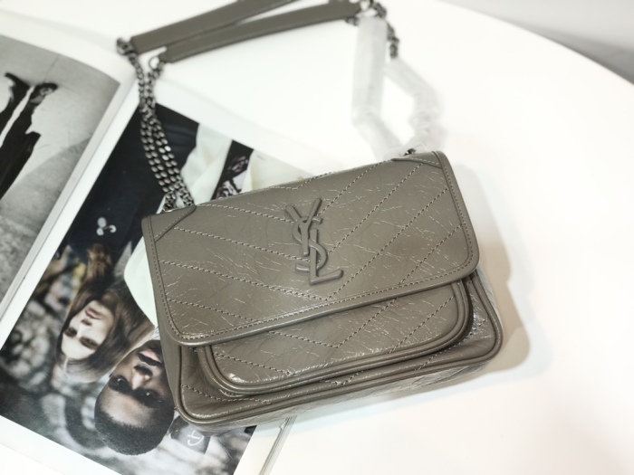 Y*SL Top Bag 22*16.5*7.5cm