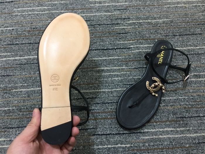 Women C*hanel Top Sandals