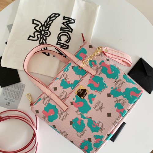 M*CM Top Bag 17*23*8cm