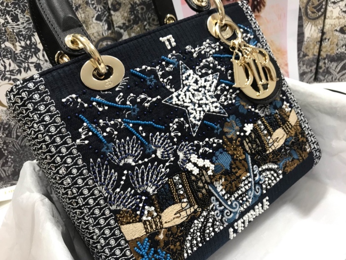 D*ior Top Bag 24*20*11cm