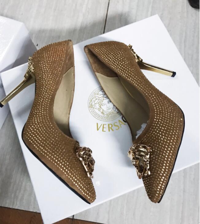 Women V*ersace Top Sandals