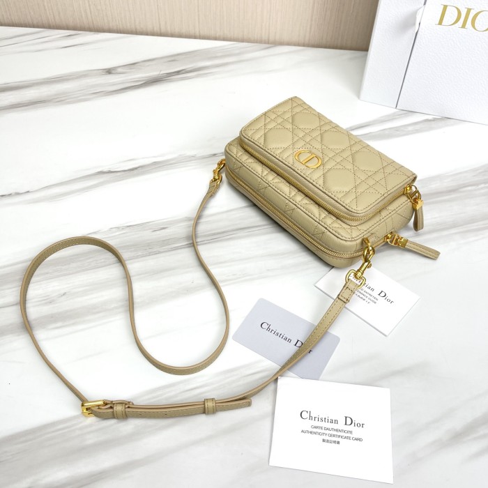 D*ior Top Bag 19*10.5*5cm