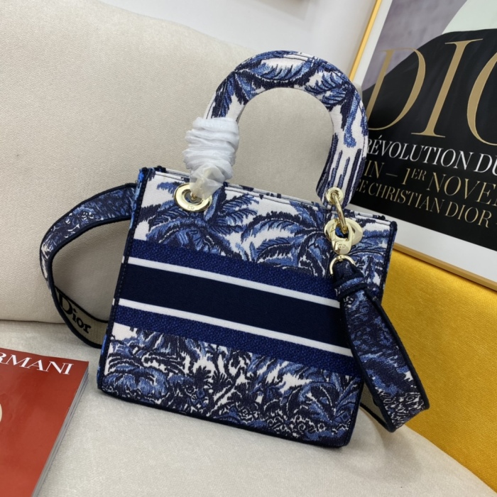 D*ior Top Bag 24*20*11cm