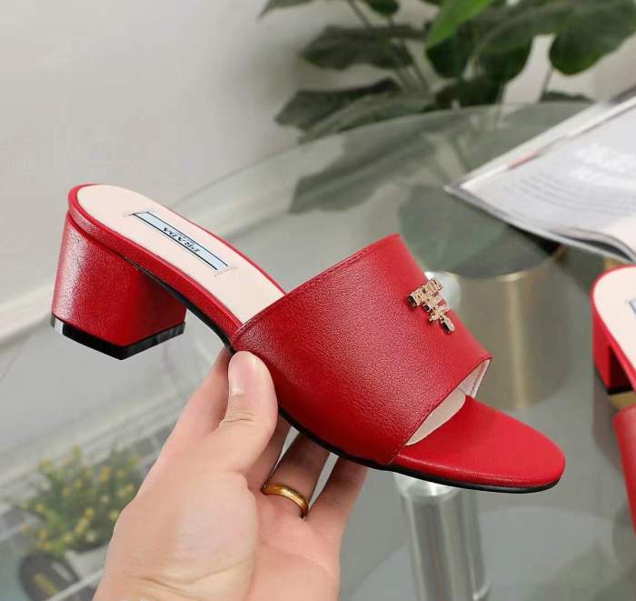 Women P*rada Top Sandals