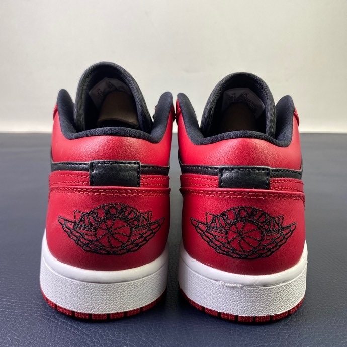 Air Jordan 1 Retro Low Gym Red Black White  553558-602