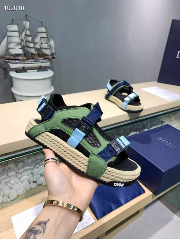 Men Women D*ior Top Sandals