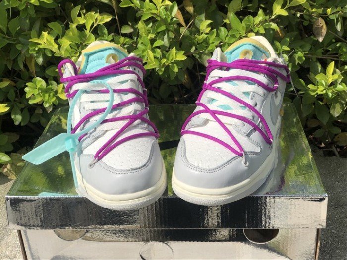 O*ff-W*hite x Nike Dunk Low DM1602-100