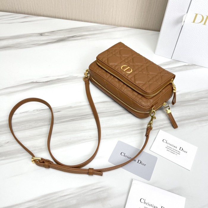 D*ior Top Bag 19*10.5*5cm