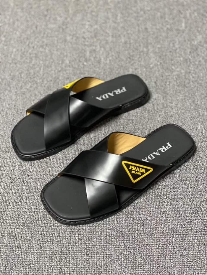 Men P*rada Top Sandals