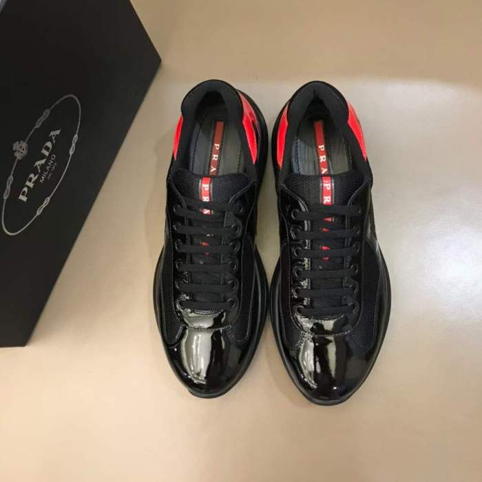 Mens P*rada Top Sneakers