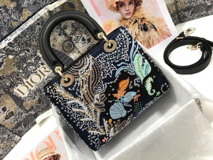 D*ior Top Bag 24*20*11cm