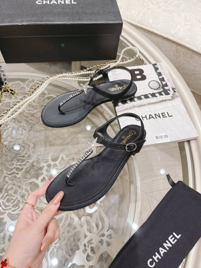 Women C*hanel Top Sandals