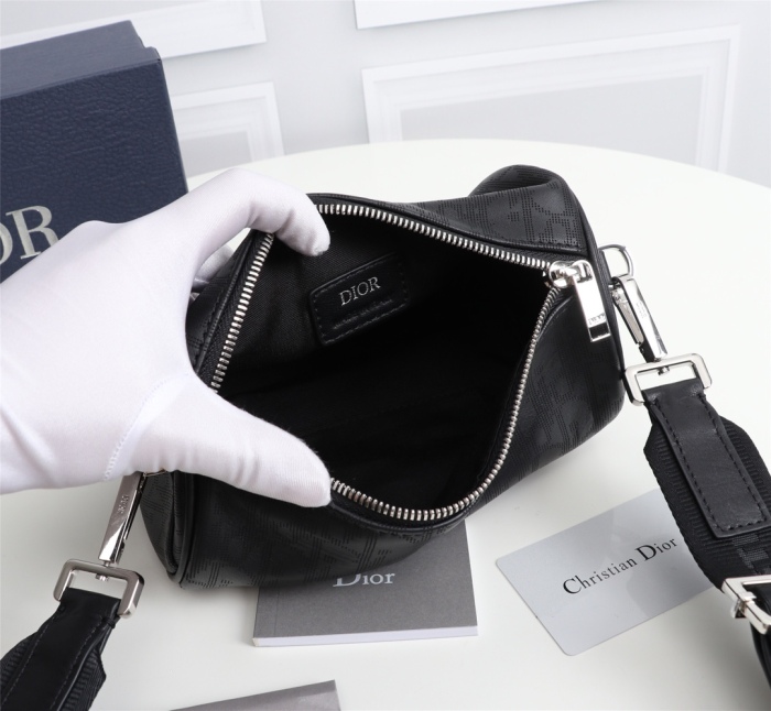 D*ior Top Bag 21*12.5*12.5cm