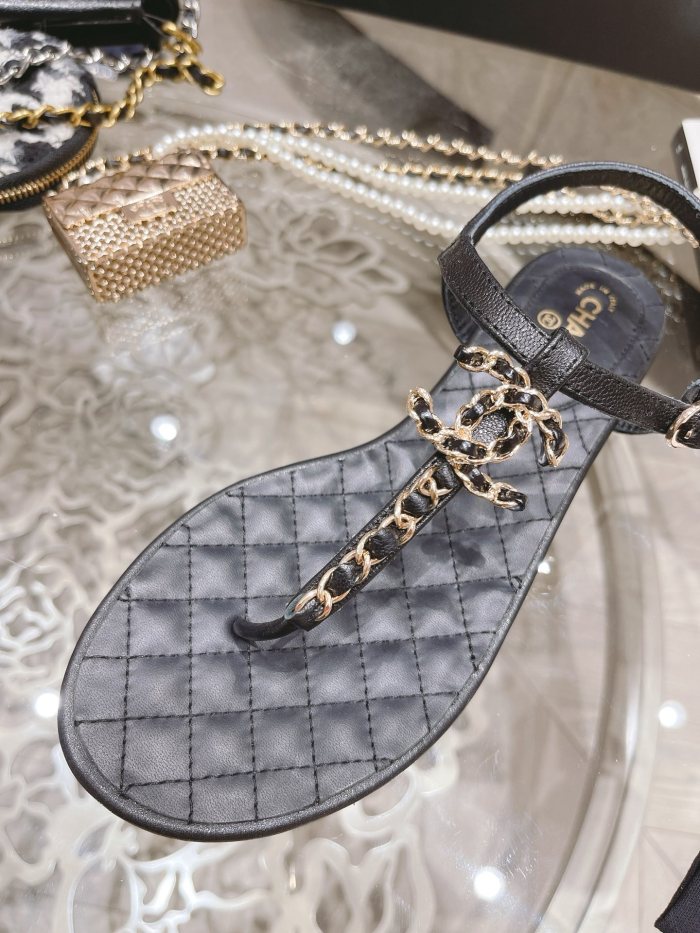 Women C*hanel Top Sandals