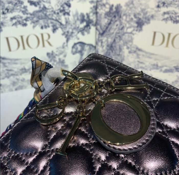 D*ior Top Bag 24*12*20cm