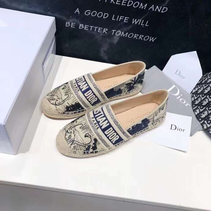 Women D*ior Top Flat
