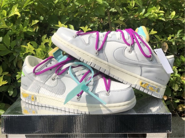O*ff-W*hite x Nike Dunk Low DM1602-100