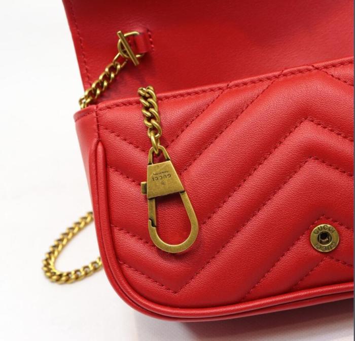 G*ucci Top Bag 16.5*10.2*5.1cm