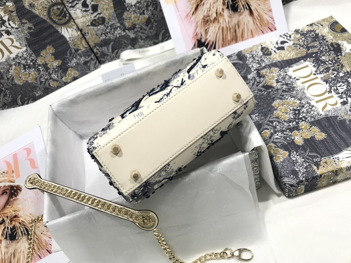 D*ior Top Bag 17*15*7cm
