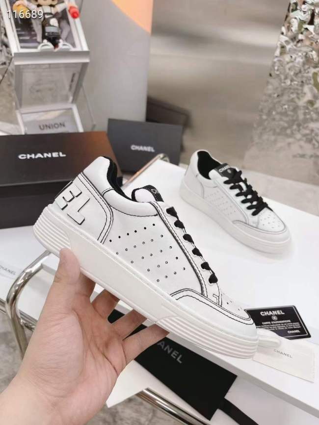 Men Women C*hanel Top Sneaker