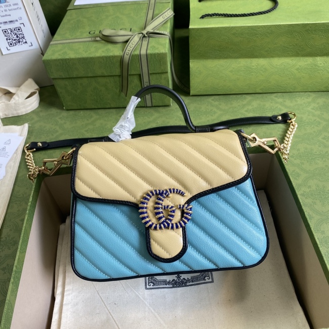 G*ucci Top Bag 21*15.5*8cm