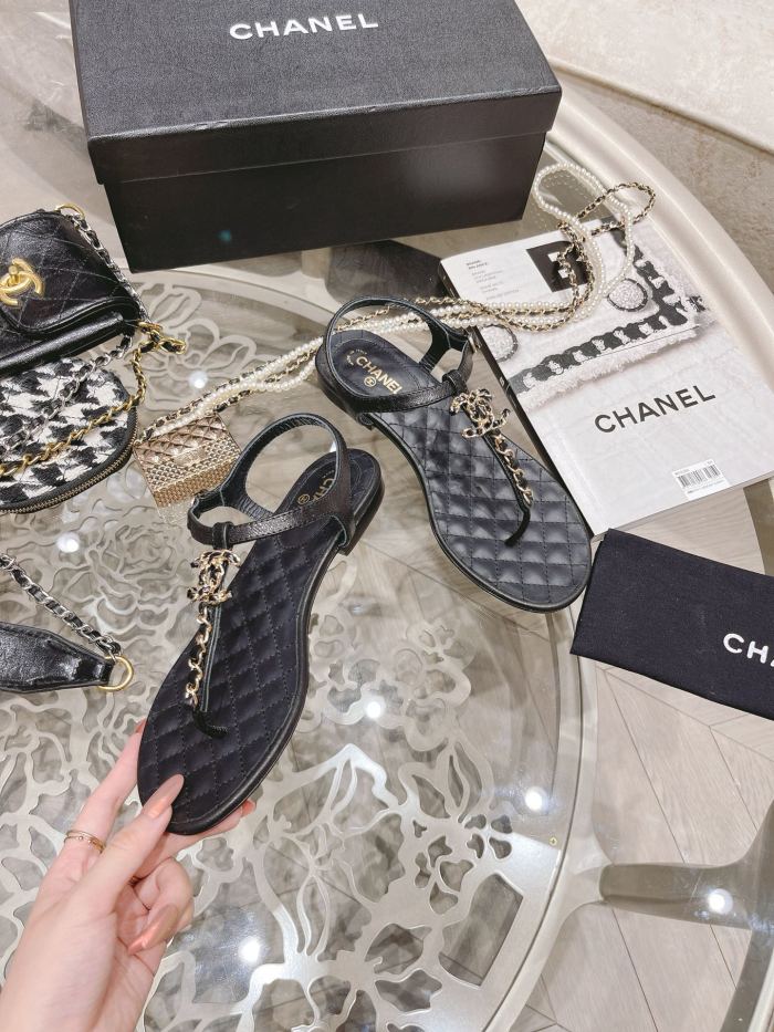 Women C*hanel Top Sandals