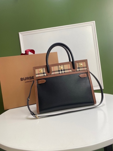 B*urberry Top Bag 32*15*25cm