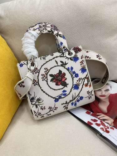 D*ior Top Bag 24*20*11cm