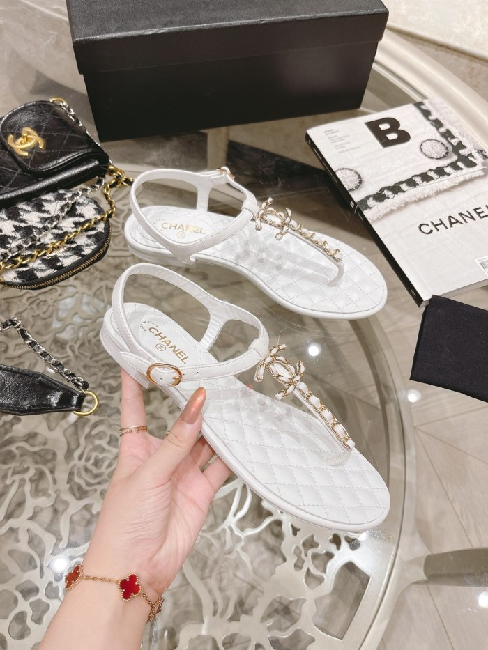 Women C*hanel Top Sandals